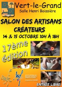 Salon artisan vert le grand 2017