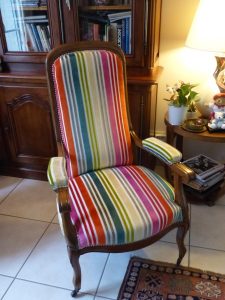 Fauteuil Voltaire Casal Arc en Ciel Multicolore