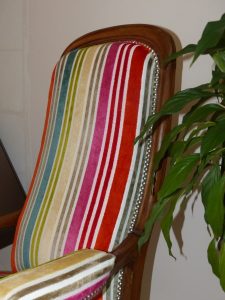 Fauteuil Voltaire Casal Arc en Ciel Multicolore