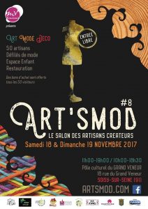 affiche salon créateur artsmod