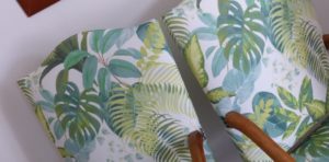 Fauteuil Louis 14 tropical florida foret jungle
