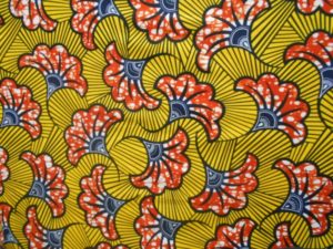 tissu imprimé graphisme ethnique wax inspiration africaine