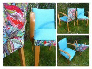 paire fauteuil bleu couleurs