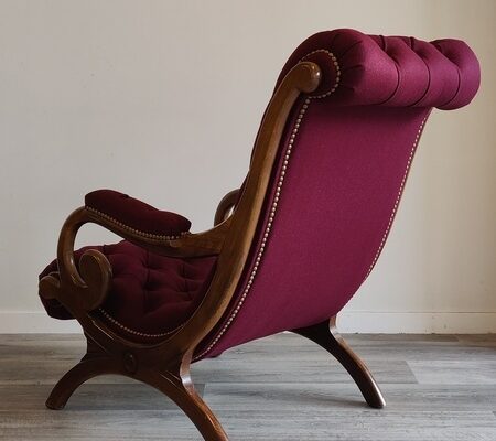 fauteuil victoria capiton lainage