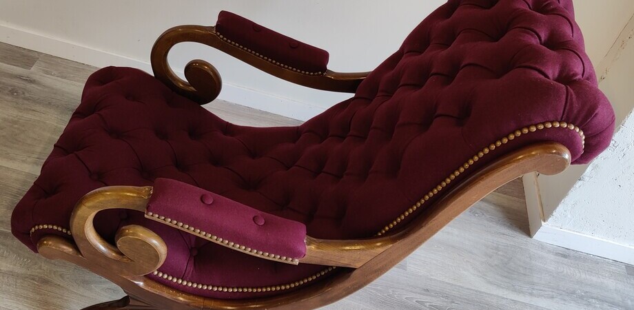 fauteuil victoria capiton lainage